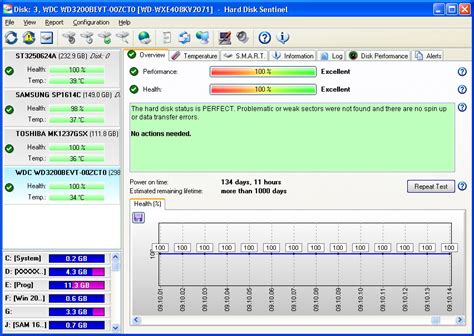 surface test hard disk sentinel